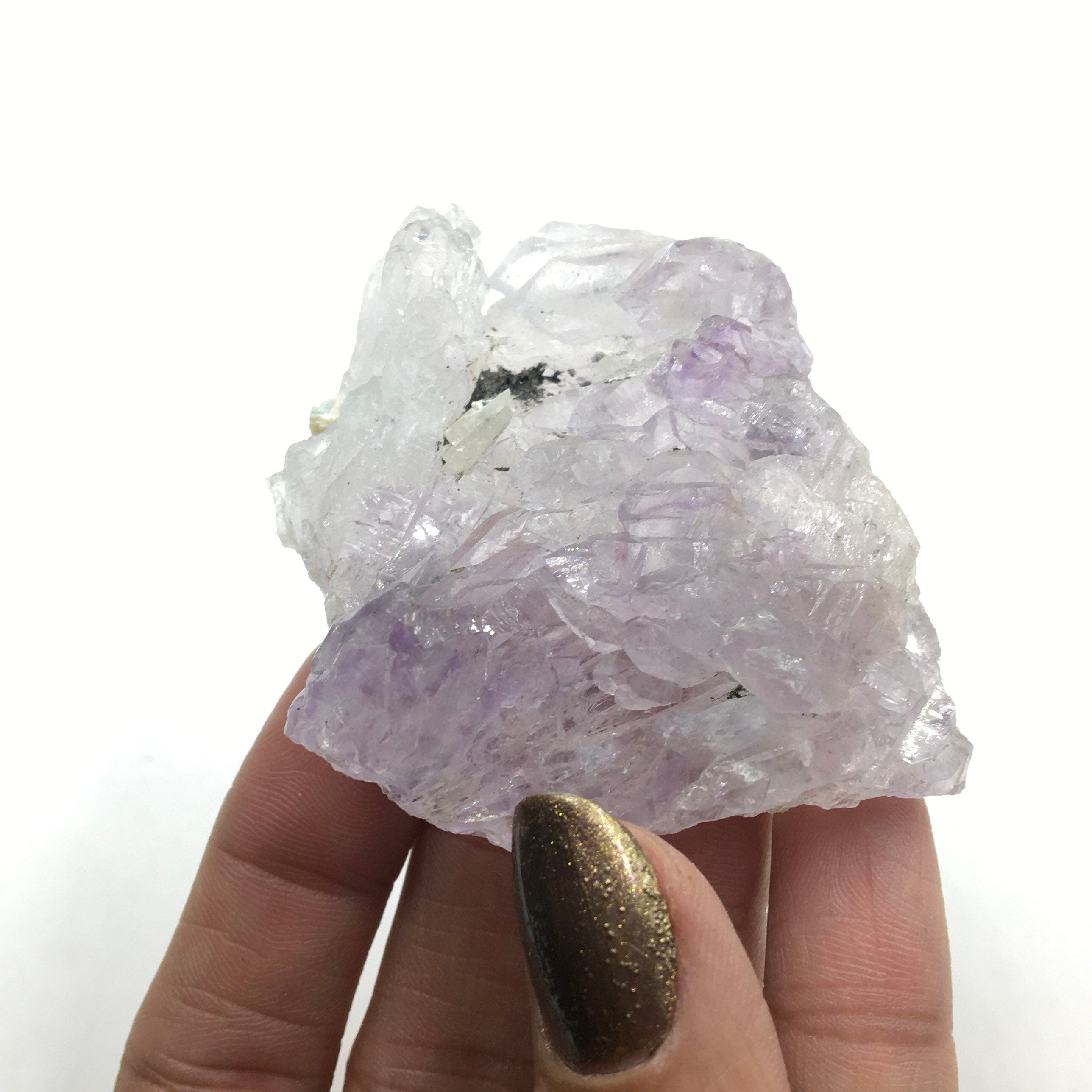 Amethyst Crystal Cluster--Rio Grande du Sol, Brazil A-E4