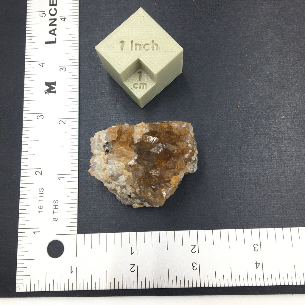 Natural Citrine Goethite Inclusions (Mini)—Morocco CMIX6