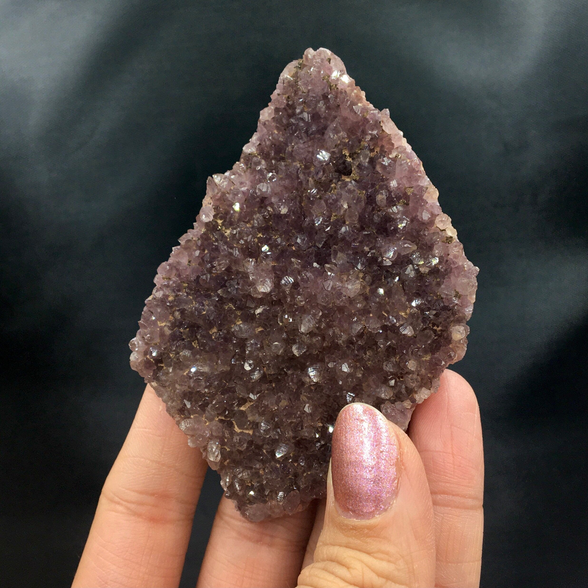 Amethyst Cluster--Alacam Mine, Turkey A-E3