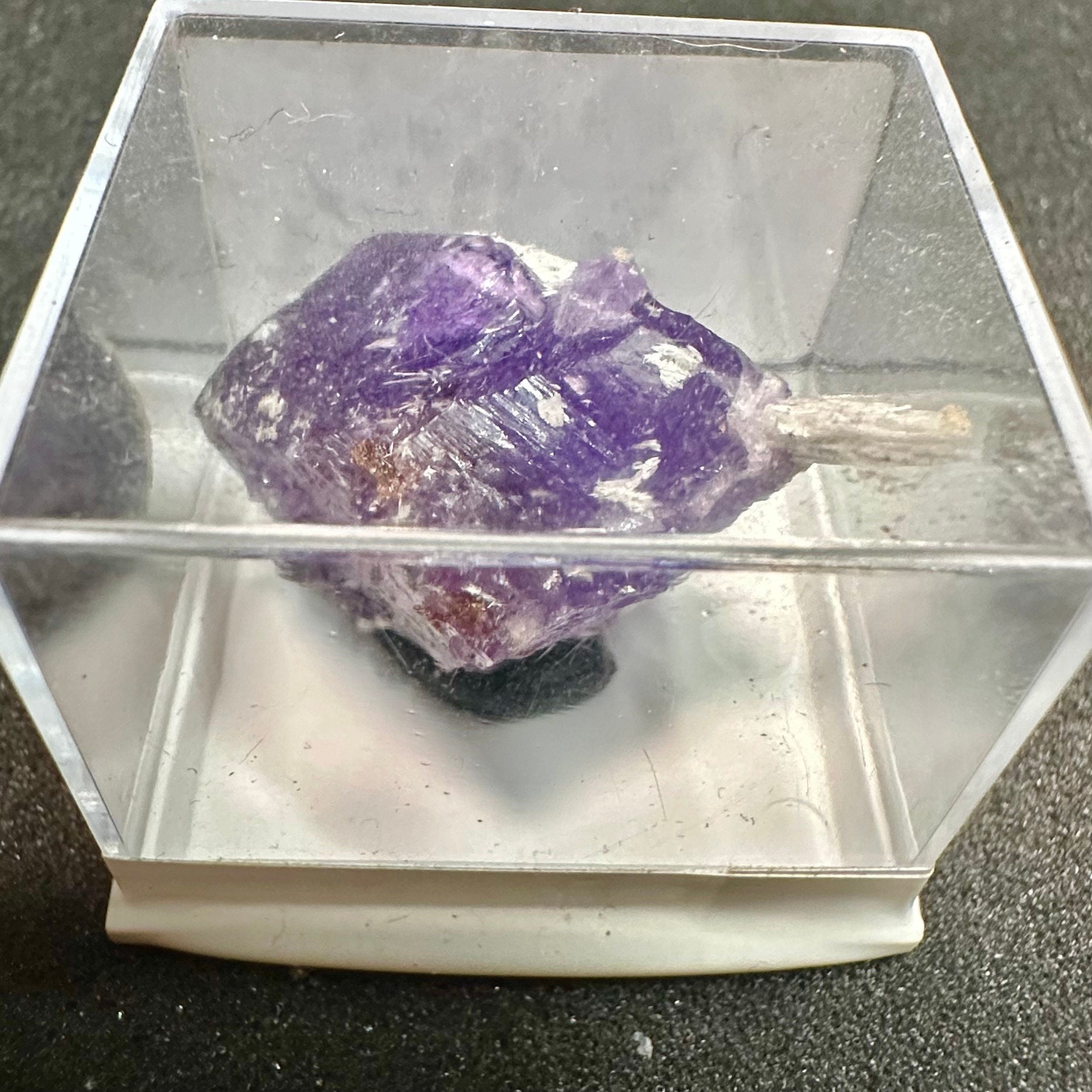Rare Coquimbite Cluster (Thumbnail Specimen)--Monte Arsiccio Mine, Italy (TN3)