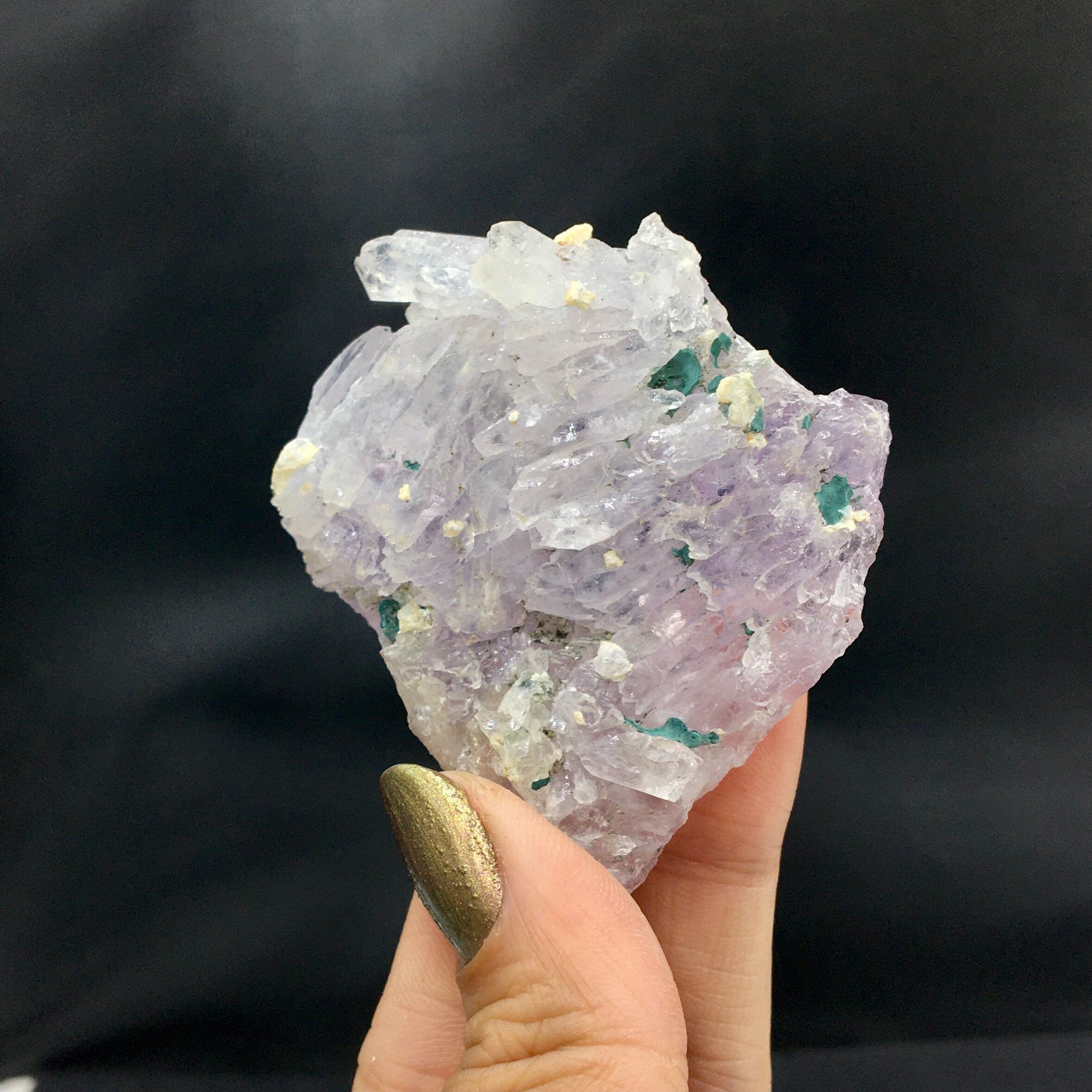 Amethyst Crystal Cluster--Rio Grande du Sol, Brazil A-E4