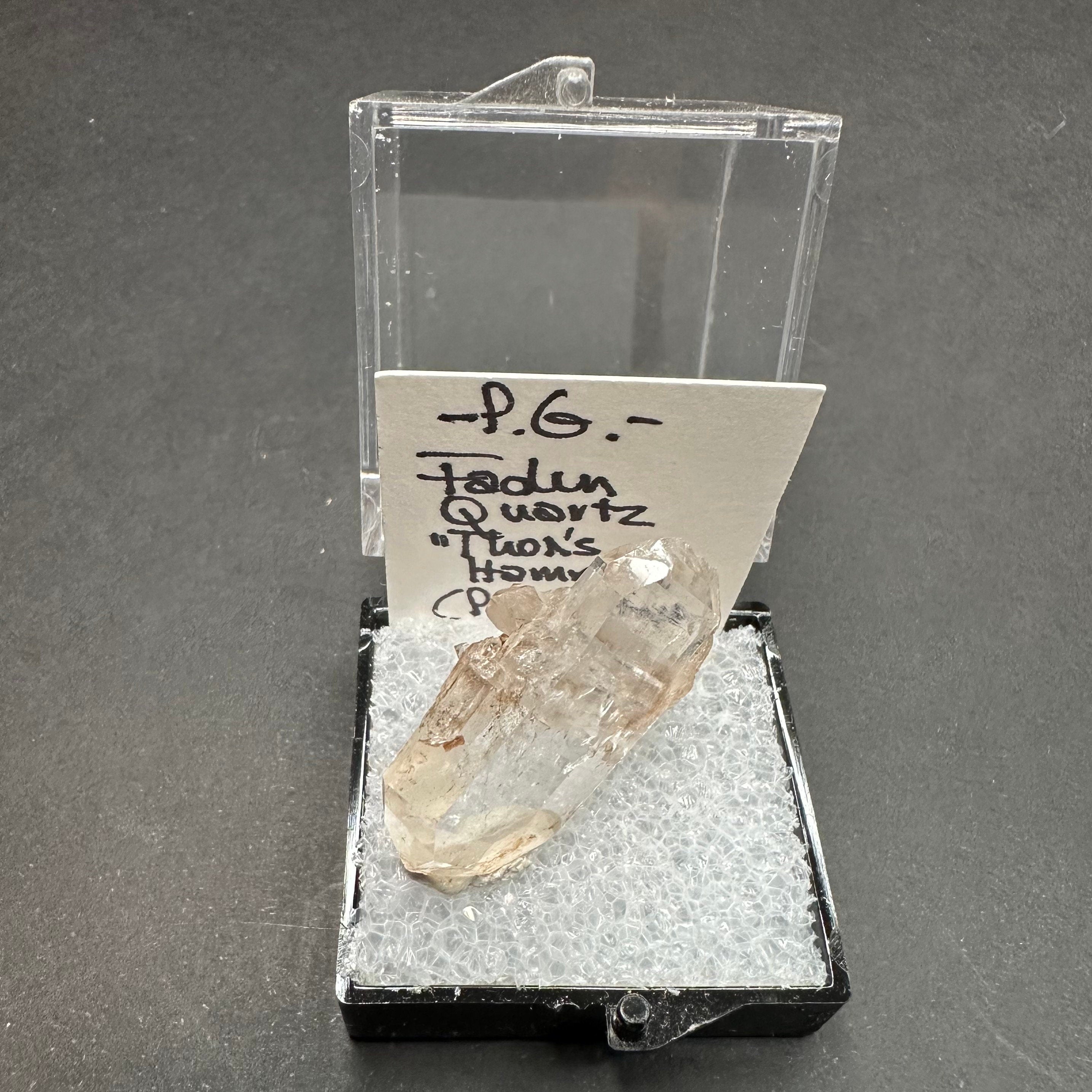 Faden Quartz (Thumbnail Specimen)--Pakistan TN6
