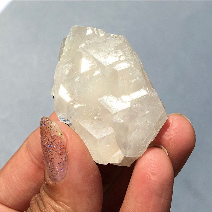 Calcite Crystal Cluster with Sphalerite--Madan Ore Field, Bulgaria MINI29