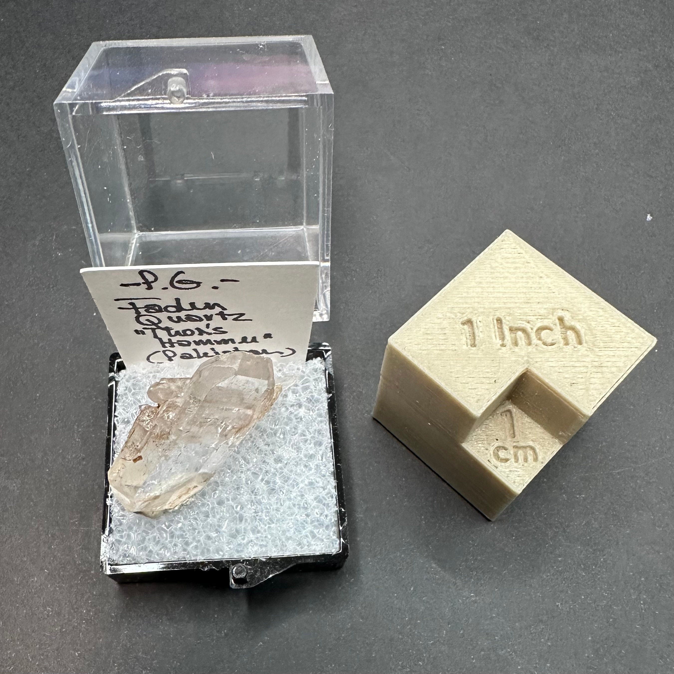 Faden Quartz (Thumbnail Specimen)--Pakistan TN6