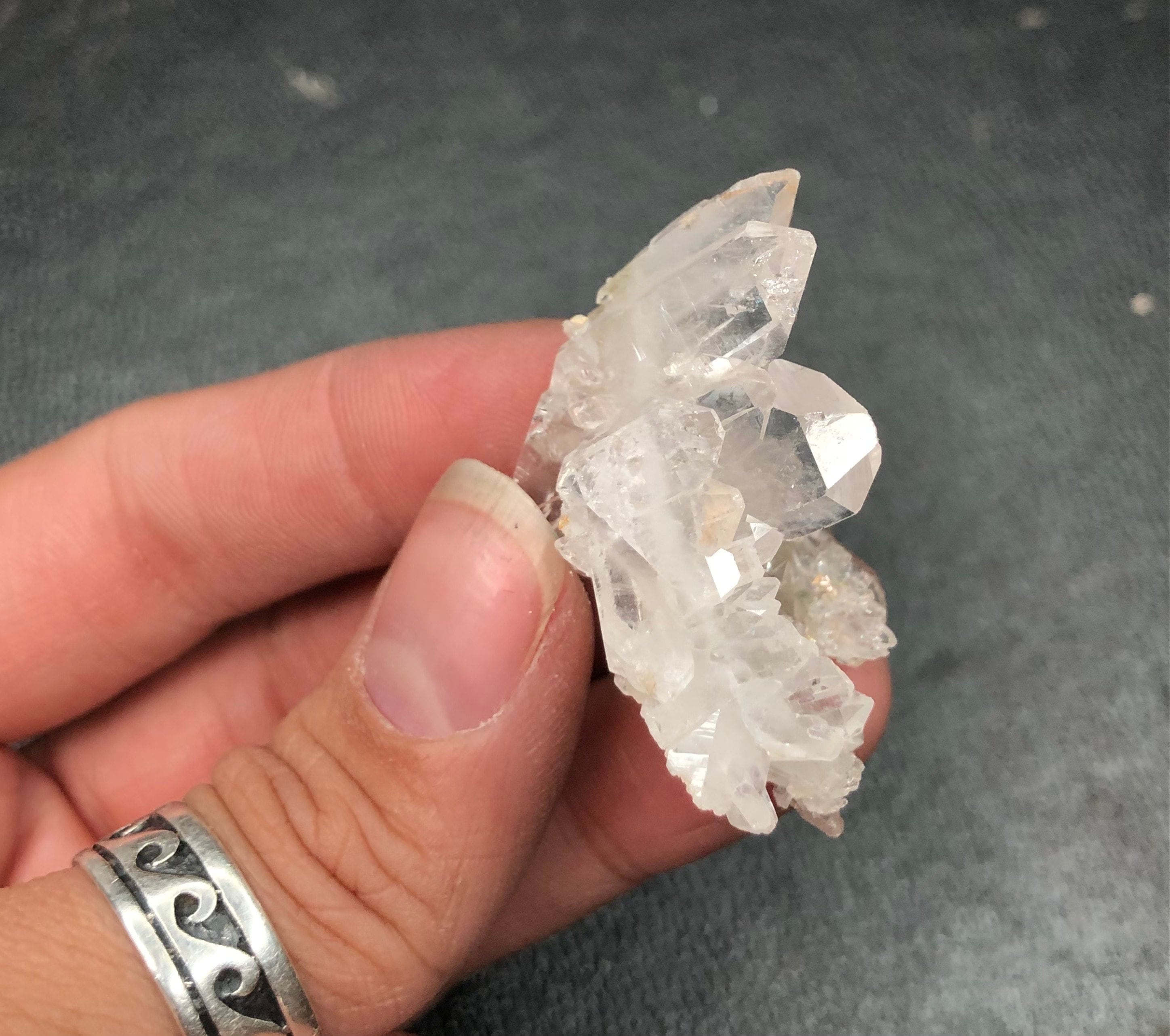 Faden Quartz Crystal Cluster (Miniature)-- Pakistan MINI23