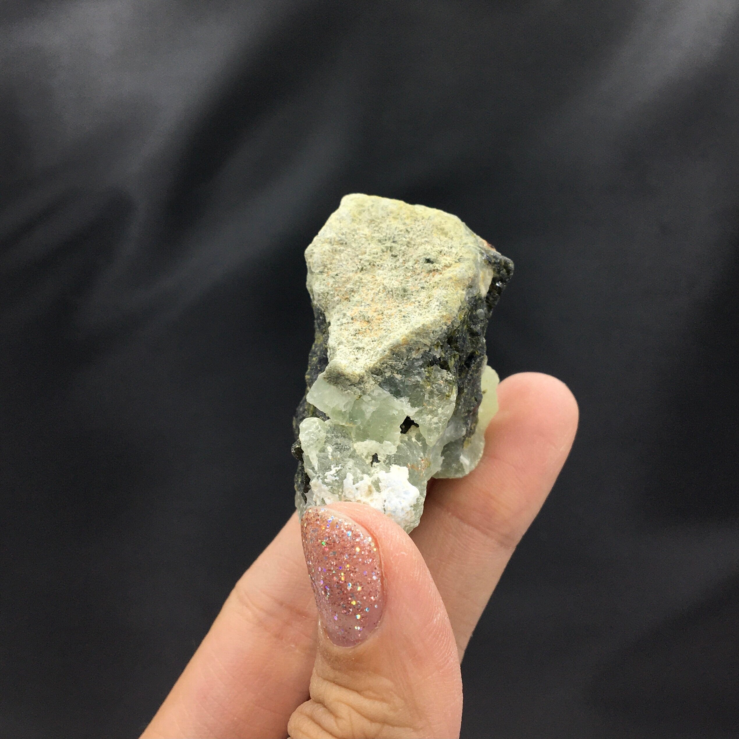 Prehnite Epidote Stilbite—Mali SM2