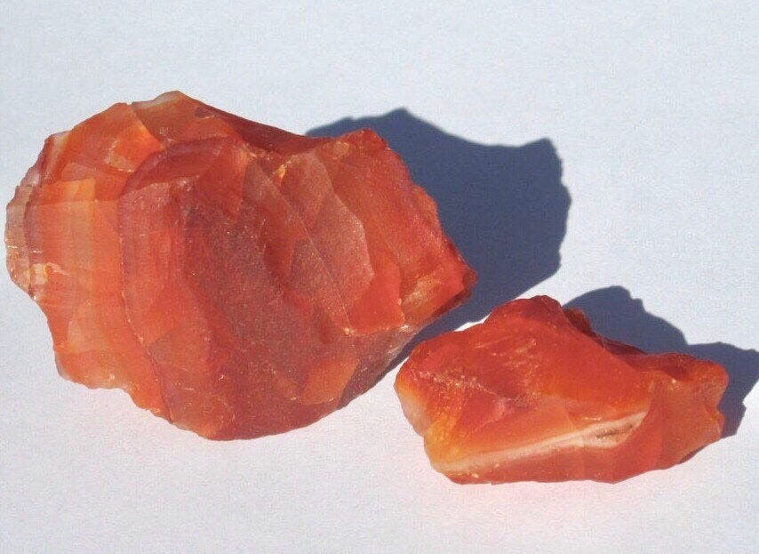 Raw Carnelian Agate Chunk (1 Single Piece)--Madagascar A-E1