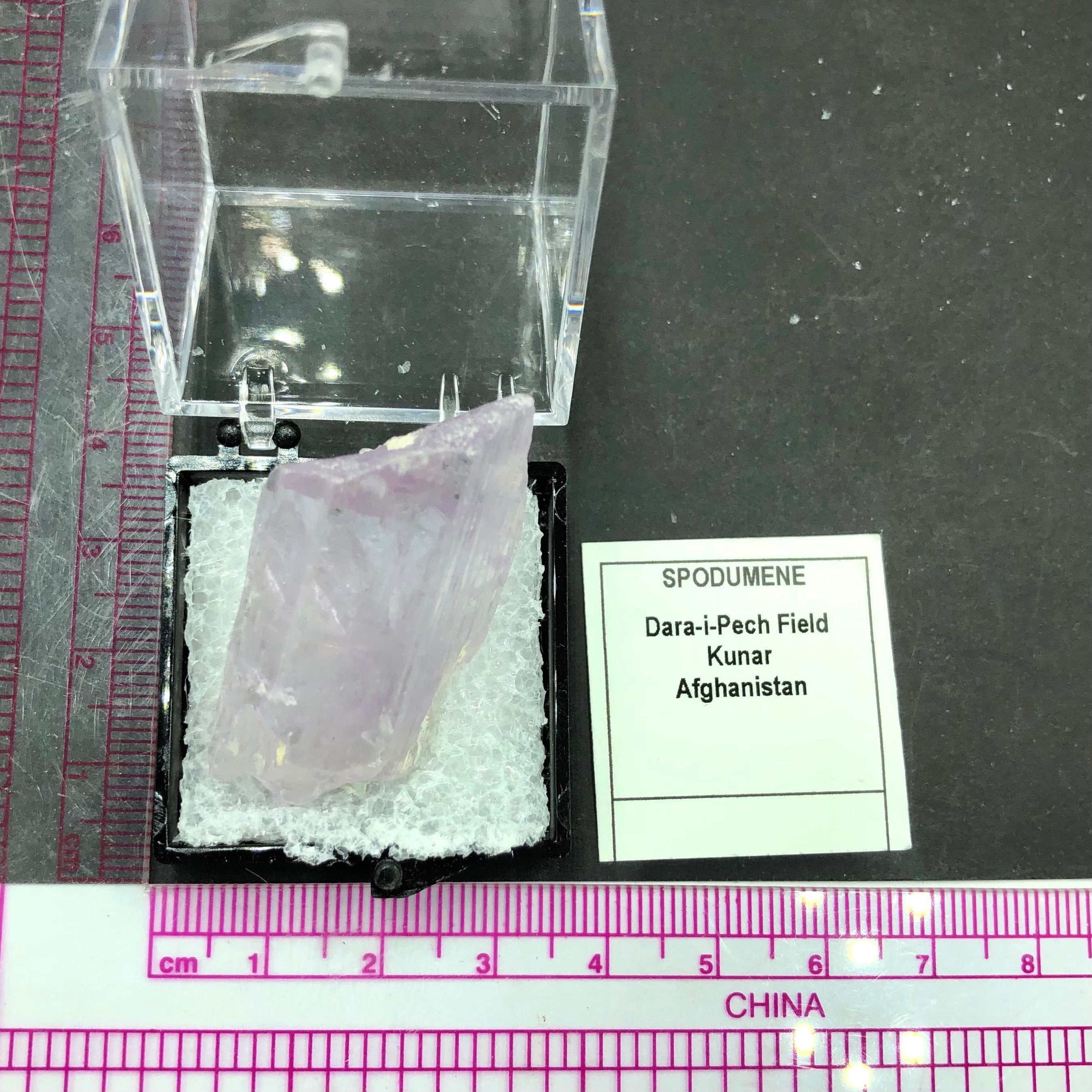 Kunzite Raw Crystal (Thumbnail Specimen)--Afghanistan TN10