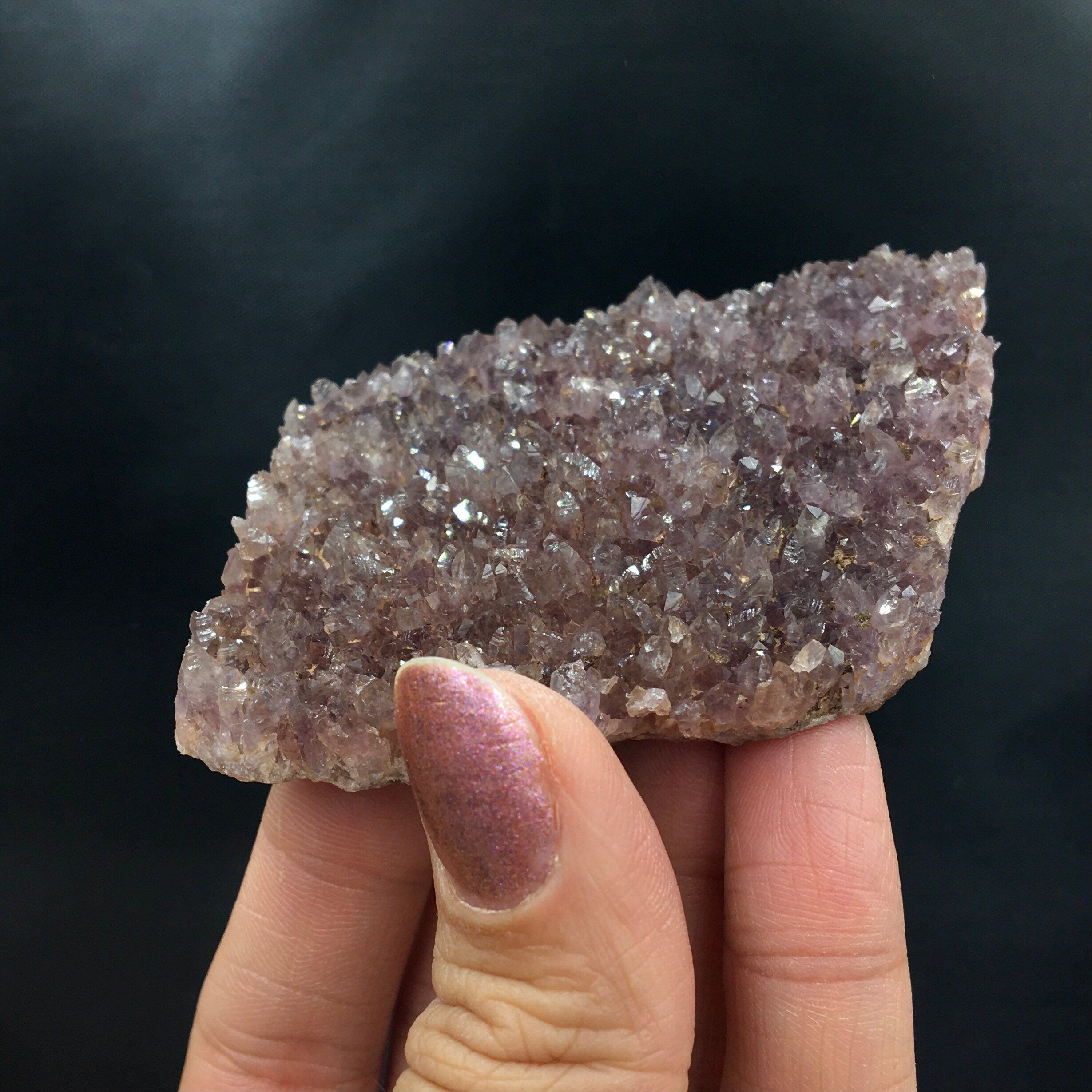 Amethyst Cluster--Alacam Mine, Turkey A-E3
