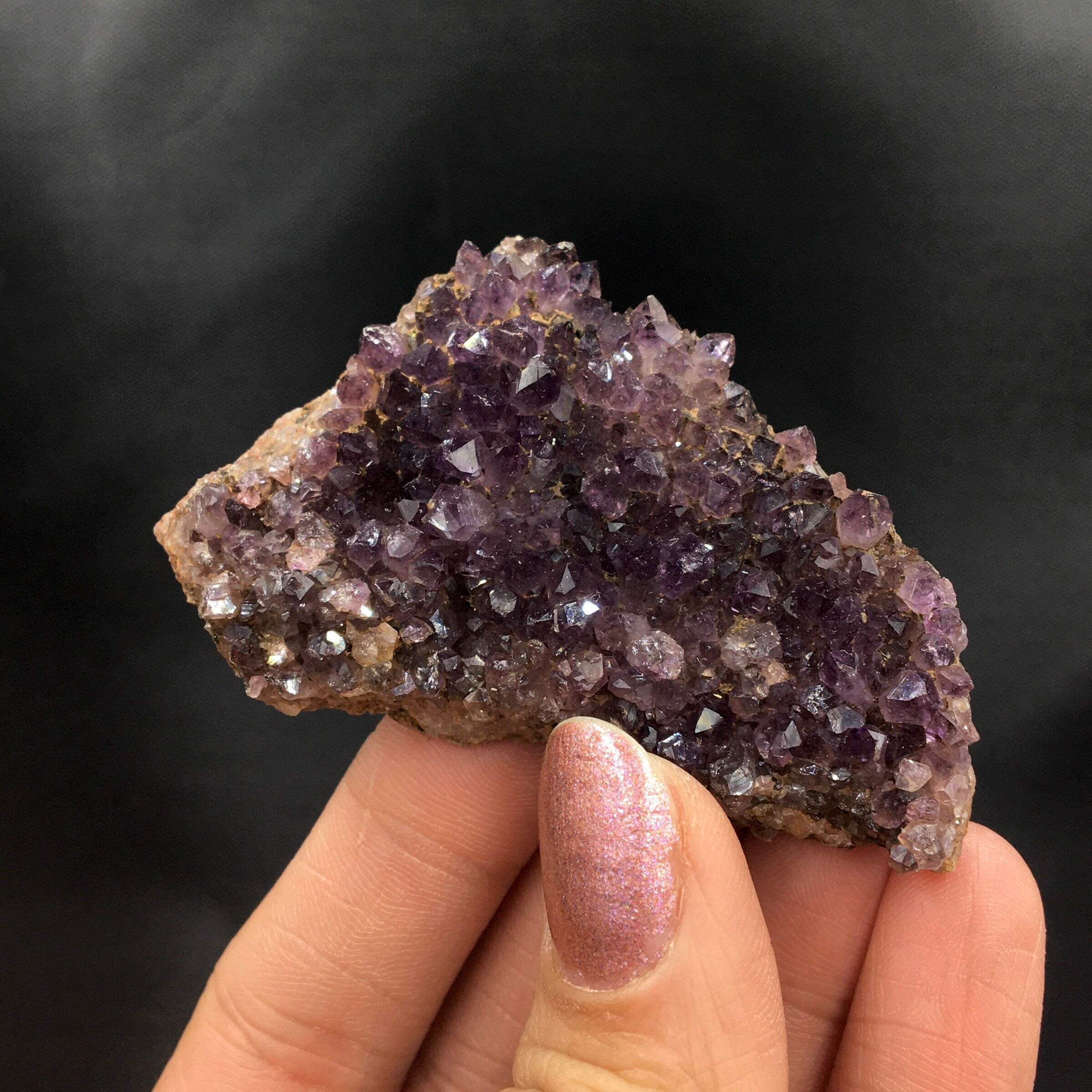 Amethyst Cluster--Alacam Mine, Turkey A-E2