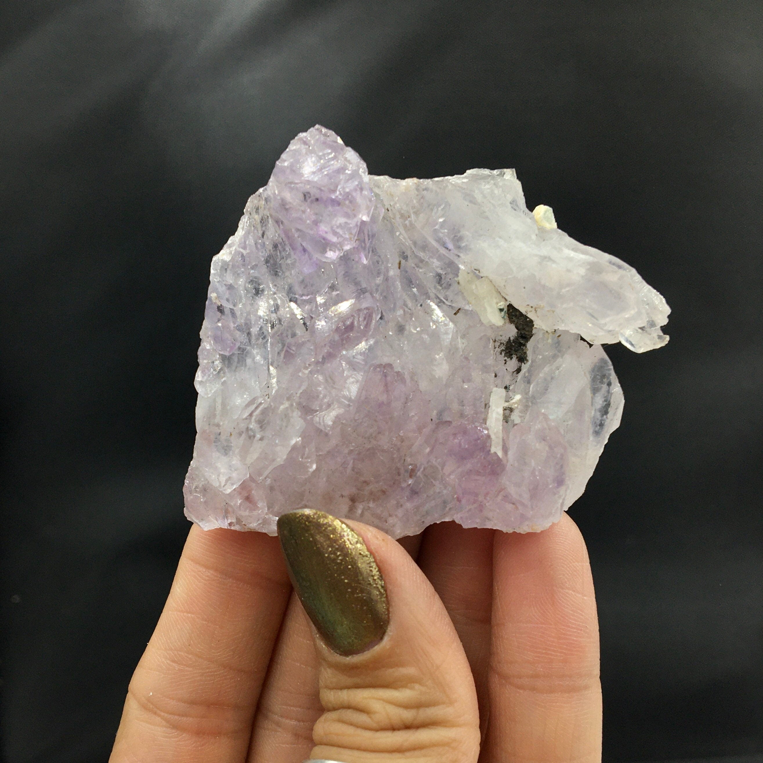 Amethyst Crystal Cluster--Rio Grande du Sol, Brazil A-E4
