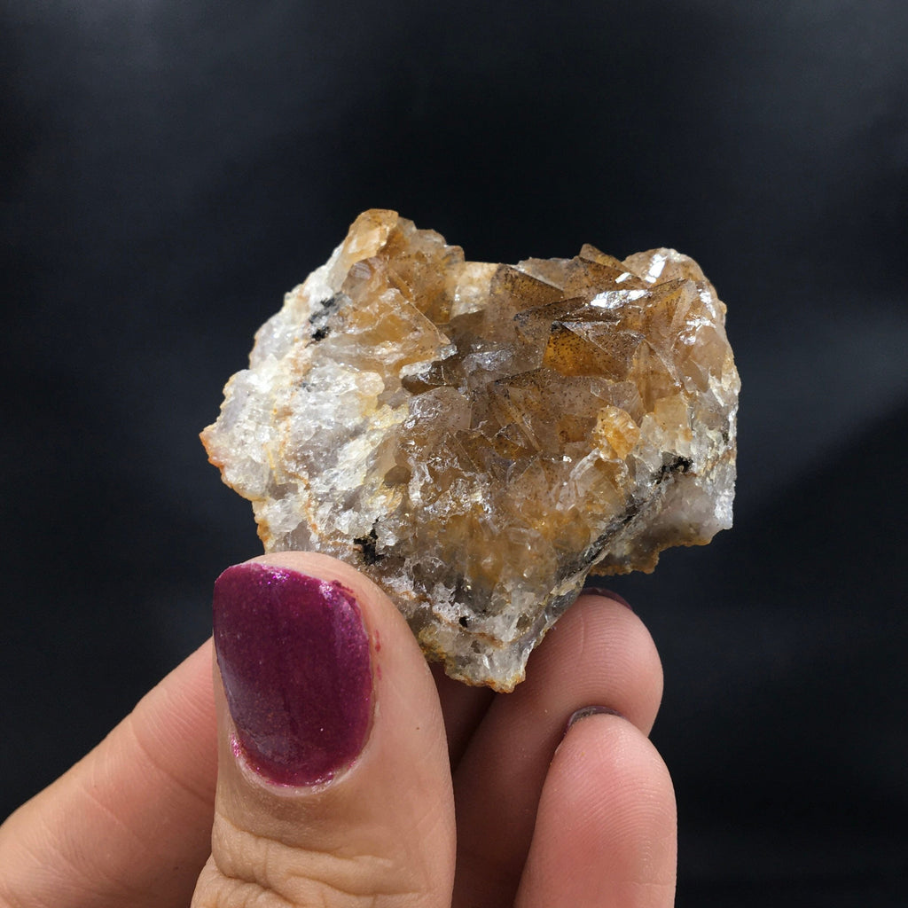 Natural Citrine Goethite Inclusions (Mini)—Morocco CMIX6