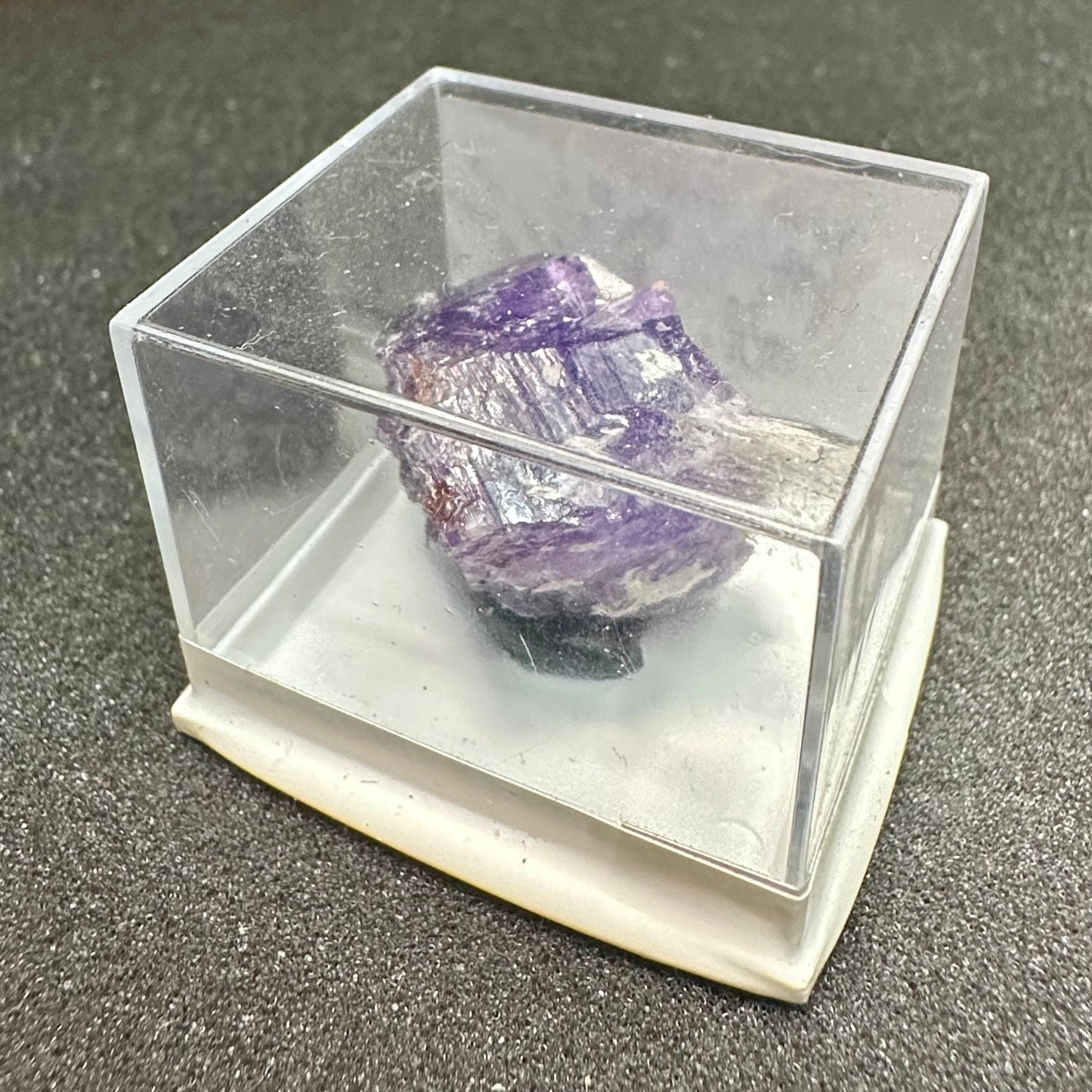 Rare Coquimbite Cluster (Thumbnail Specimen)--Monte Arsiccio Mine, Italy (TN3)