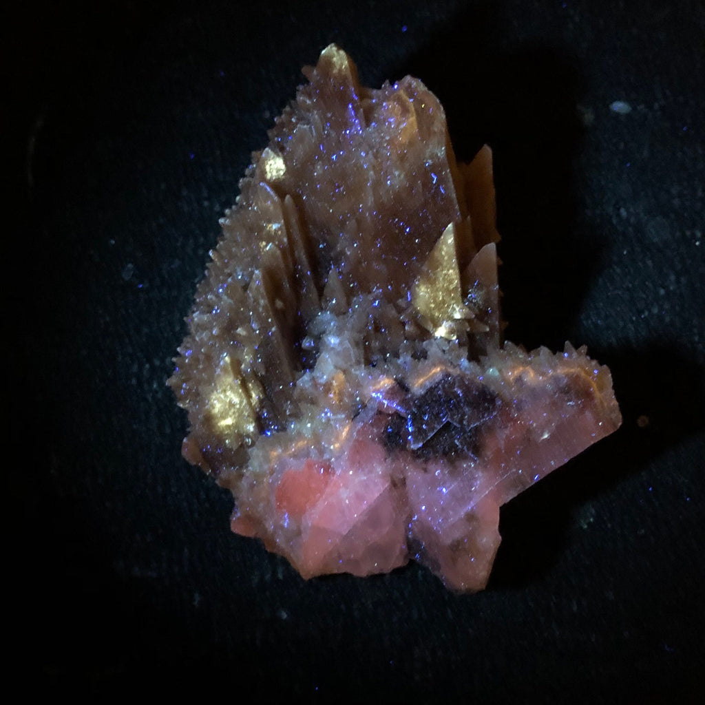 Dogtooth Calcite Crystal Cluster: Tres Marias Mine, Mexico (CMIX1)