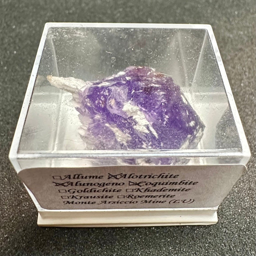 Rare Coquimbite Cluster (Thumbnail Specimen)--Monte Arsiccio Mine, Italy (TN3)