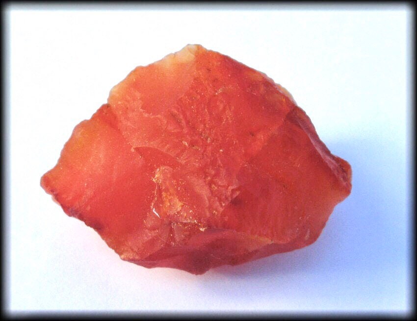 Raw Carnelian Agate Chunk (1 Single Piece)--Madagascar A-E1