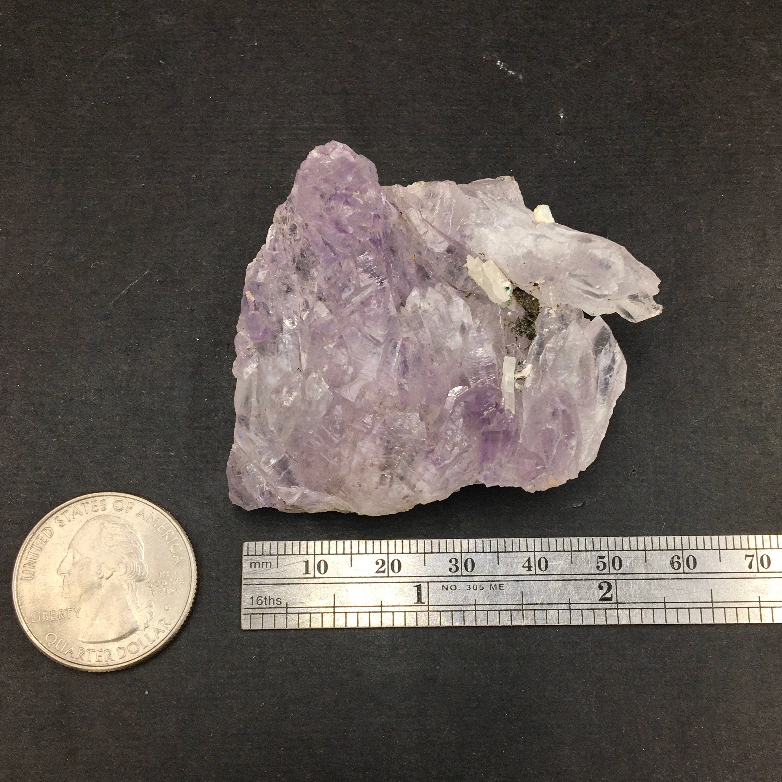 Amethyst Crystal Cluster--Rio Grande du Sol, Brazil A-E4