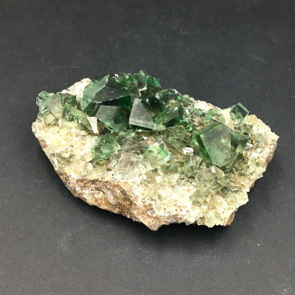 Fluorite, UV—Fairy Holes Pocket, Lady Annabella Mine, England FLUO8