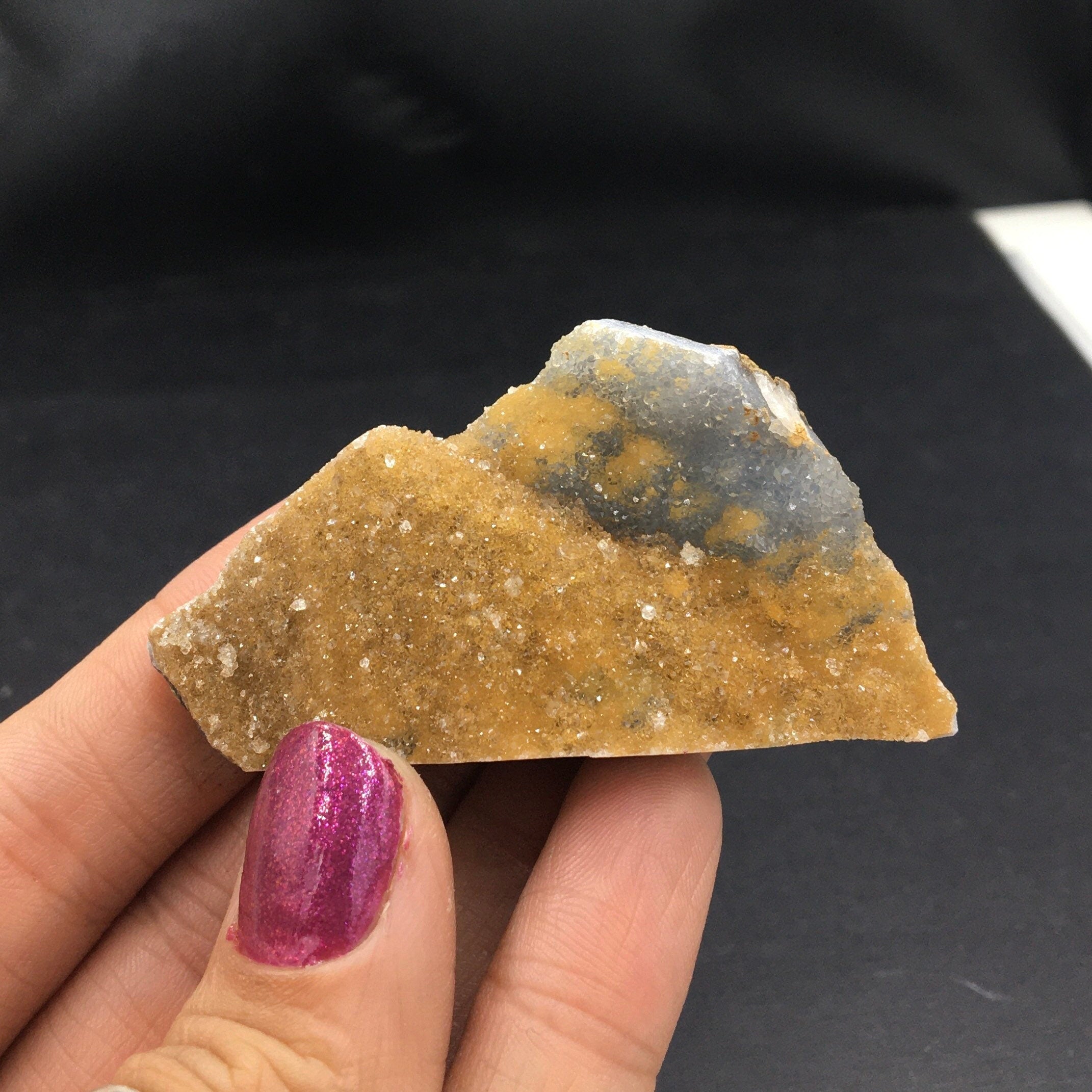 Druzy Chalcedony Bicolored--Kutahya, Turkey SMALL21