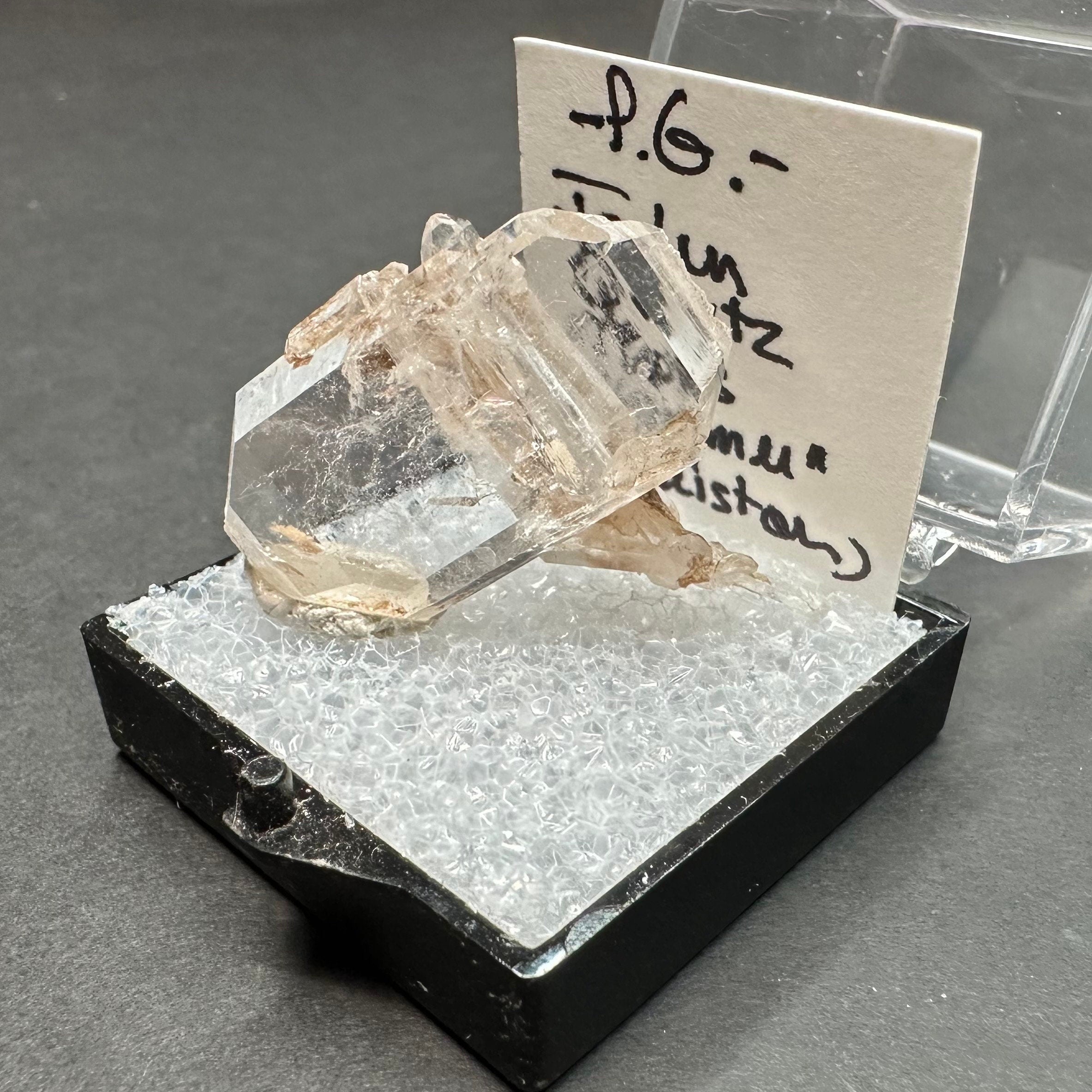 Faden Quartz (Thumbnail Specimen)--Pakistan TN6