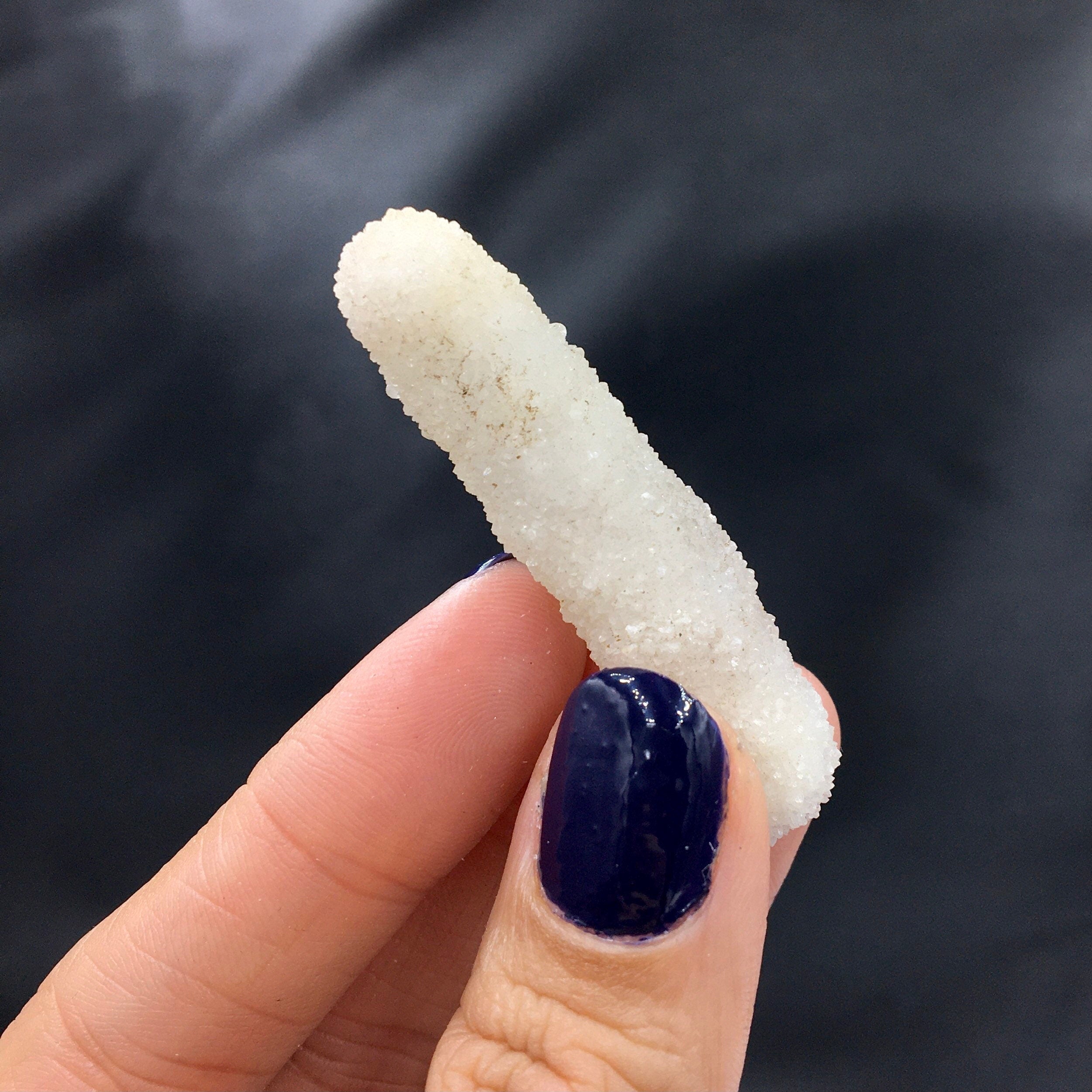 Chalcedony Stalactite (Miniature)--Pune, India SMALL16