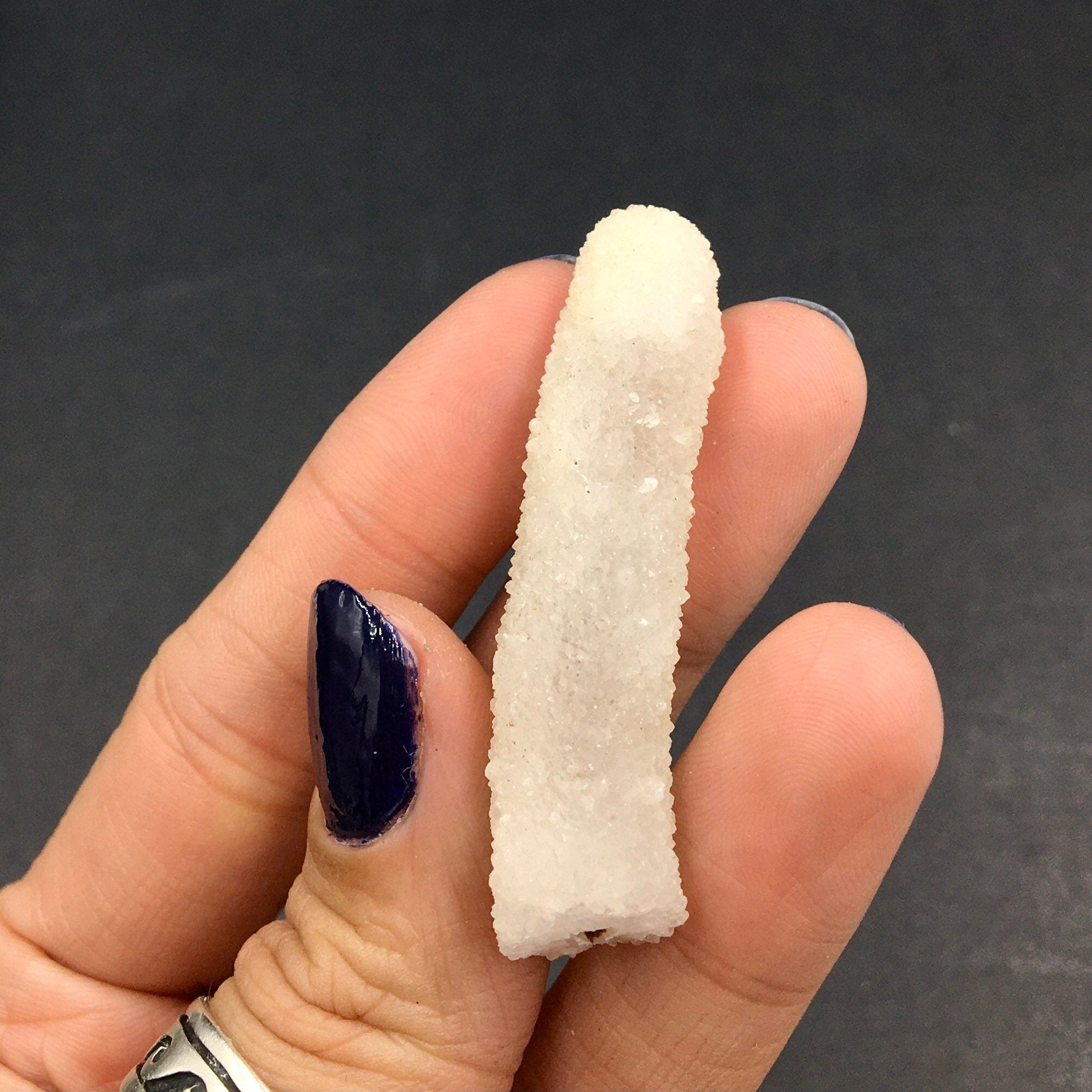 Chalcedony Stalactite (Miniature)--Pune, India SMALL16